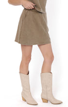 Load image into Gallery viewer, Little Games Washed Terry Mini Skirt