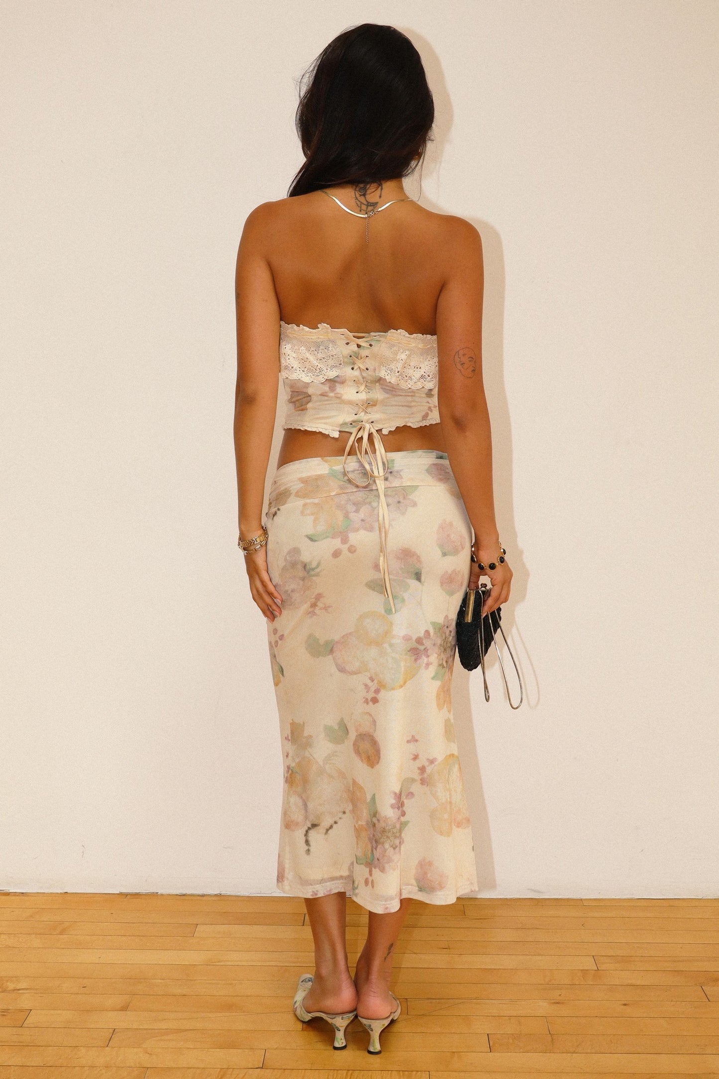 Vintage Romance Tube Top