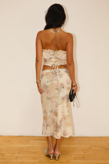 Vintage Romance Tube Top