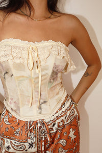 Vintage Romance Tube Top