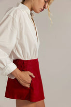 Load image into Gallery viewer, Paradise Found Suede Skort