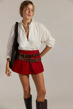 Load image into Gallery viewer, Paradise Found Suede Skort