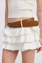 Load image into Gallery viewer, You Should Know Tiered Skort White