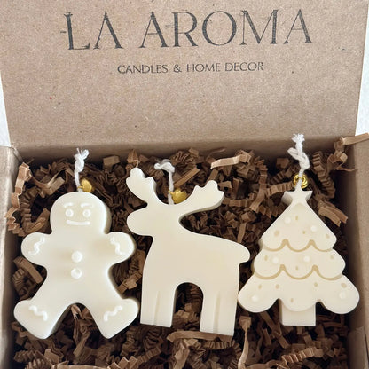 Christmas Candles Gift Set