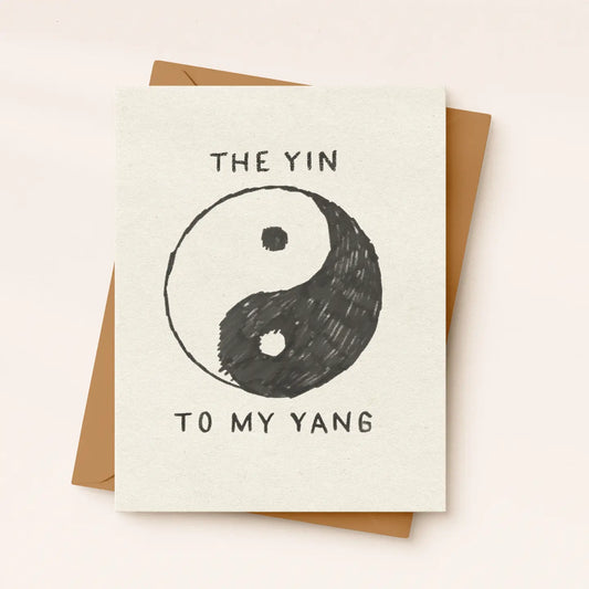 The Yin To My Yang Card