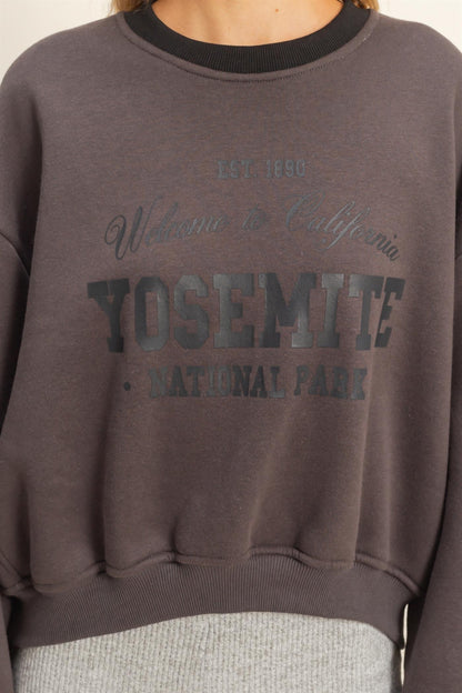 Yosemite Vintage Crewneck