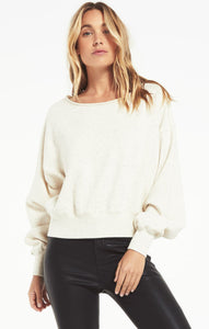 Allie Speckled Sweatshirt