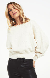 Allie Speckled Sweatshirt