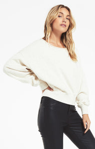 Allie Speckled Sweatshirt