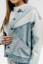 Load image into Gallery viewer, Pistola Willow Colorblock Denim Jacket