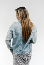 Load image into Gallery viewer, Pistola Willow Colorblock Denim Jacket