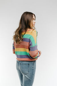 Rainbow Sorbet Pullover