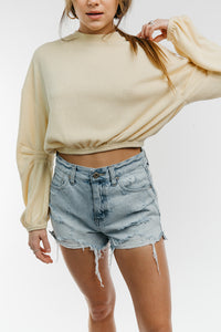 Pistola Nova Relaxed High Rise Cut Off