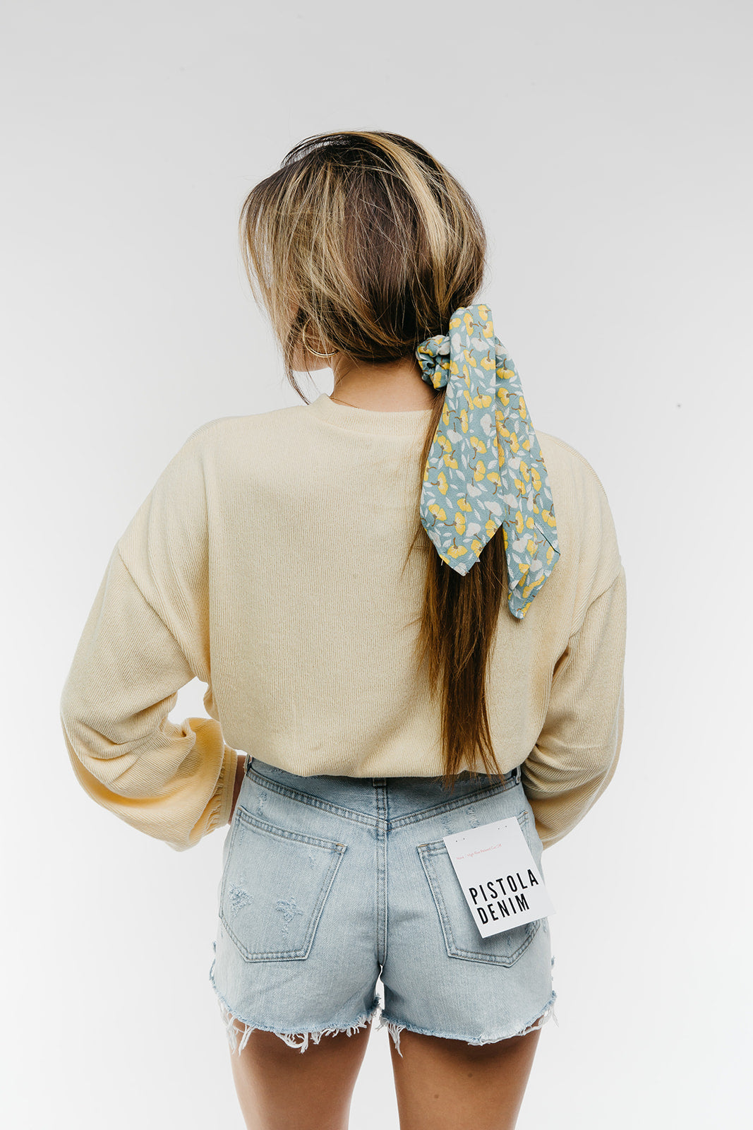 Swept Away Scrunchie Scarf