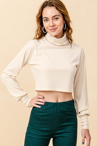 Not Vanilla Turtleneck Beige
