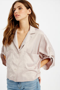 She Means Business Top Mink