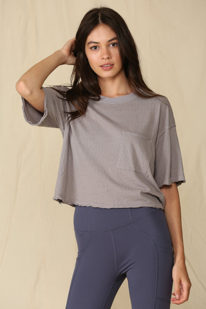 The Salty Tee Grey
