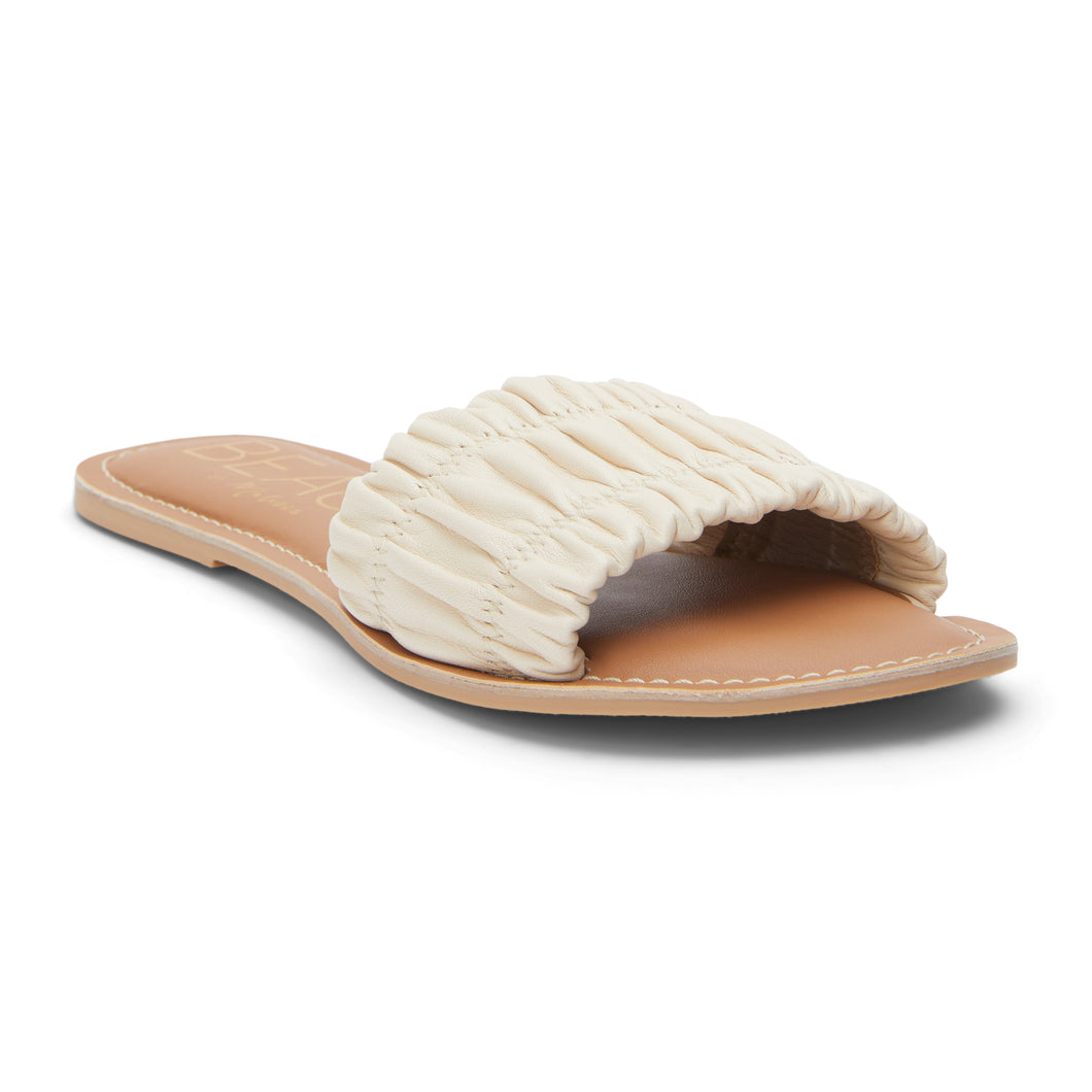 Channel Sandal Ivory