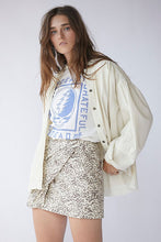 Load image into Gallery viewer, Printed Fake Out Faux Wrap Skirt Light