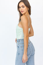Load image into Gallery viewer, Scrunched Up Bodysuit Green