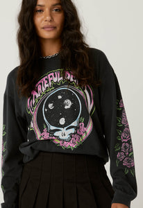 Grateful Dead Space Face Oversized Long Sleeve
