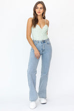 Load image into Gallery viewer, Scrunched Up Bodysuit Green