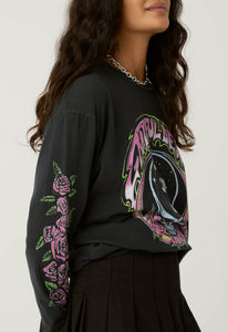 Grateful Dead Space Face Oversized Long Sleeve