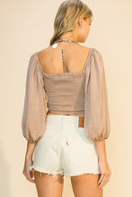 Load image into Gallery viewer, Justice Top Khaki