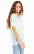 Load image into Gallery viewer, June Sorbet Skies Tie Dye Tee Lavender Grey