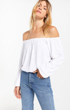 Load image into Gallery viewer, Liv Slub Off Shoulder Top