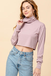 Not Vanilla Turtleneck Mauve