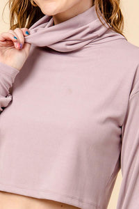 Not Vanilla Turtleneck Mauve