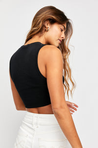 Muscle Up Tank Black