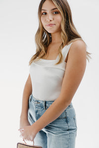 Daniela Square Neck Bodysuit