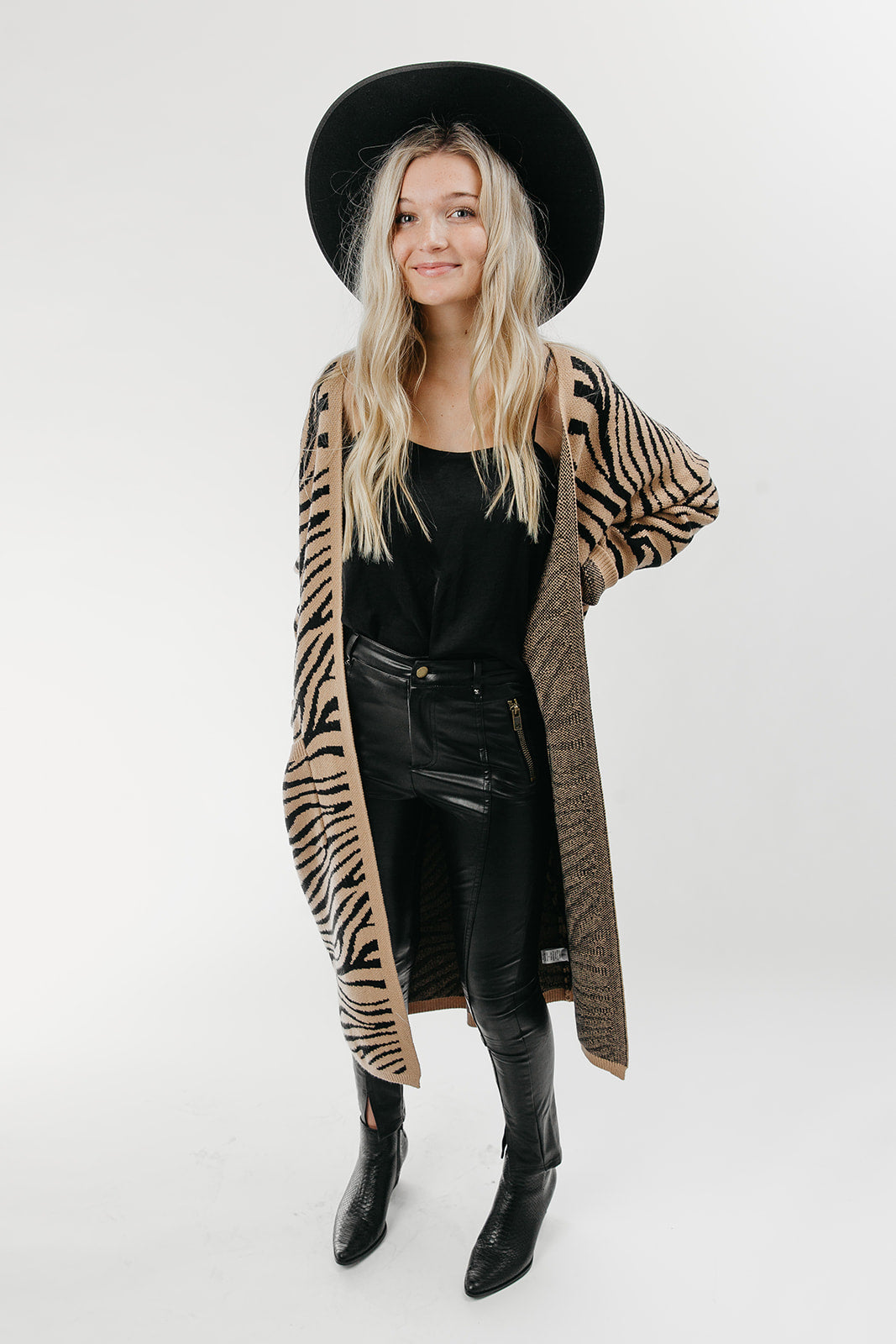 Sahara Zebra Cardigan