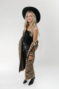 Sahara Zebra Cardigan