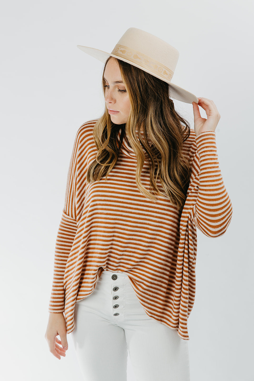 Caramel Streaks Sweater