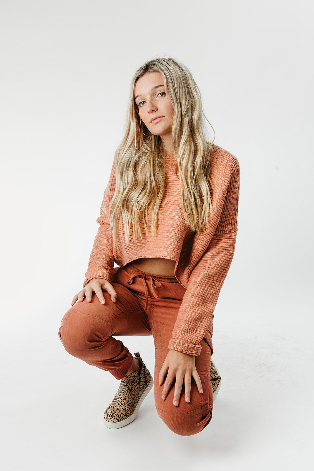 Passion Tea Crop Sweater