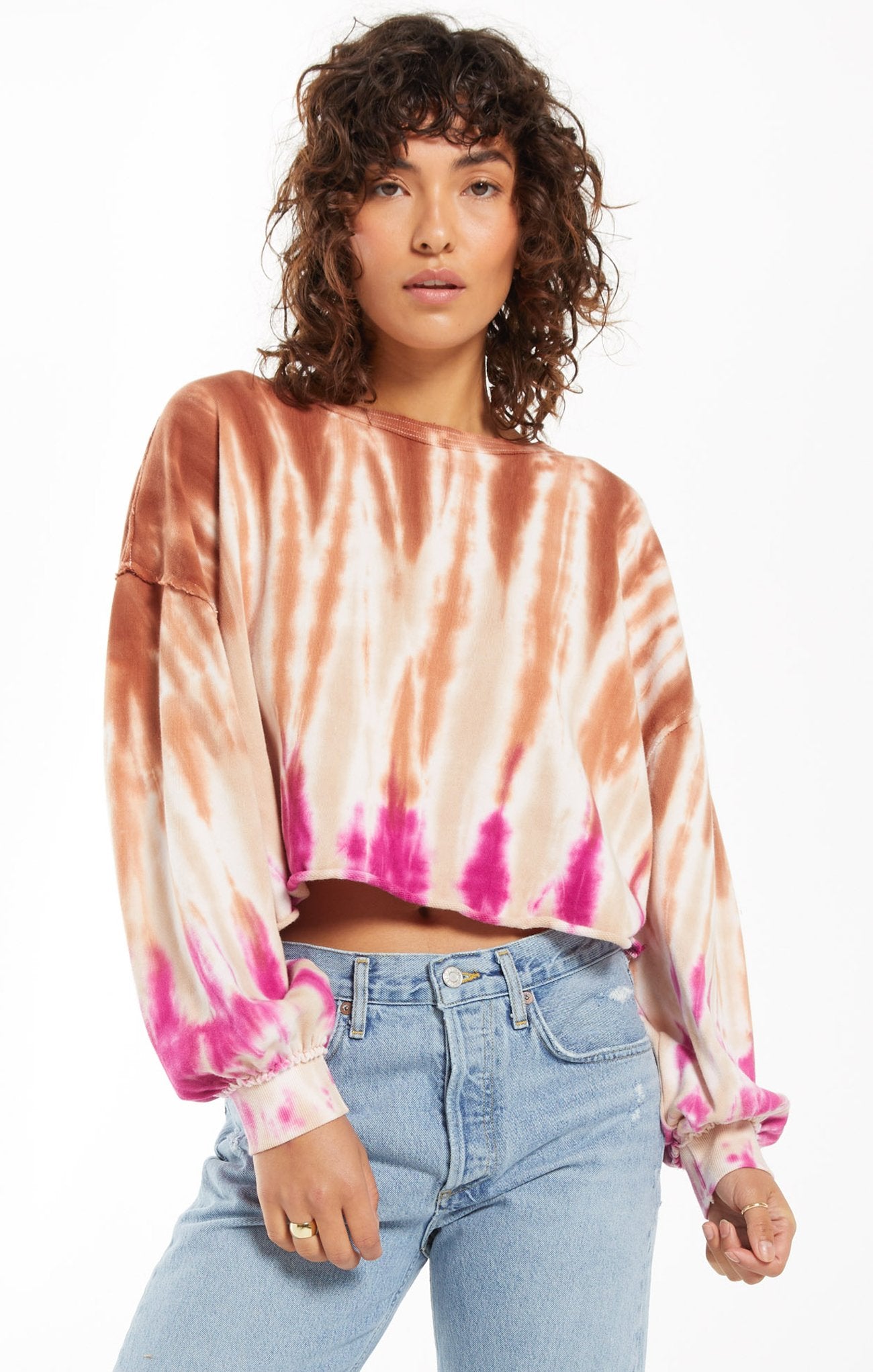 Tempest Tie-Dye Pullover Sahara