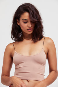 Skinny Strap Brami Nude