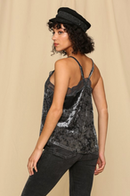 Load image into Gallery viewer, Midnight Hour Lace Cami