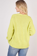 Load image into Gallery viewer, Key Lime Cardigan