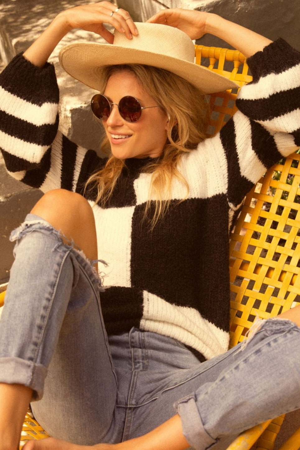 Checkmate Sweater