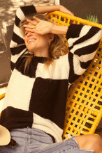 Load image into Gallery viewer, Checkmate Sweater