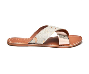 Pebble Gold Spot Sandal