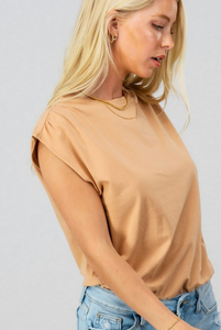 Ease Into It Bodysuit Taupe