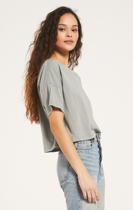 Nattie Organic Tee Sage Mist