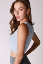 Load image into Gallery viewer, Too Faced Crop Top Blue