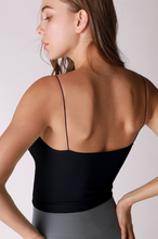 Load image into Gallery viewer, Breakfast Spot Cami Black