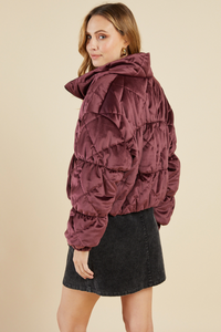 Cosmic Quilted Coat